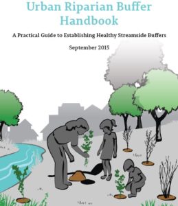 screenshot of Urban Riparian Buffer Handbook cover