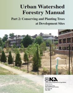 screenshot of Urban Watershed Forestry Manual
