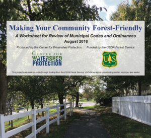 Making Your Community Forest Friendly cover page